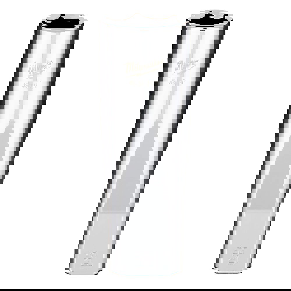 Deep Hand Socket: 1/2 Drive, 6 Points, Not Tether Capable